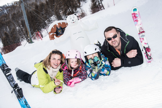 Vacances avec des enfants en Hiver