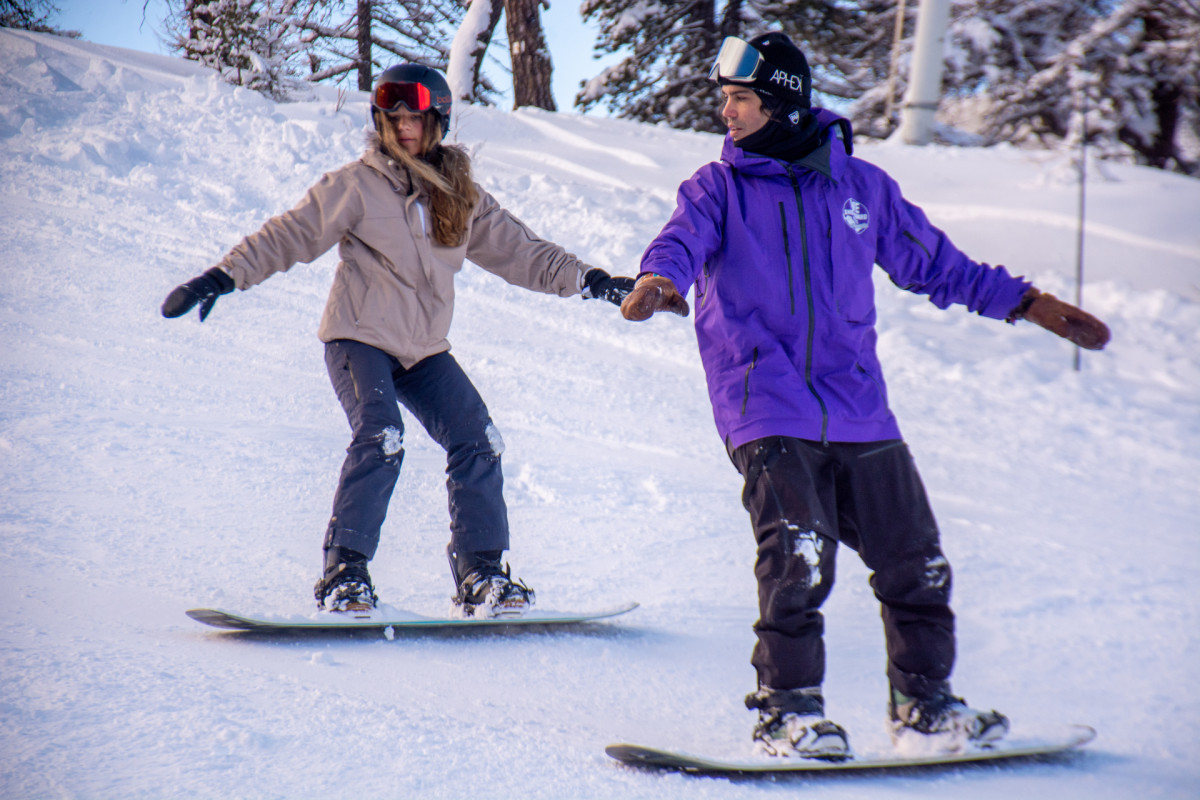 we snowboard school