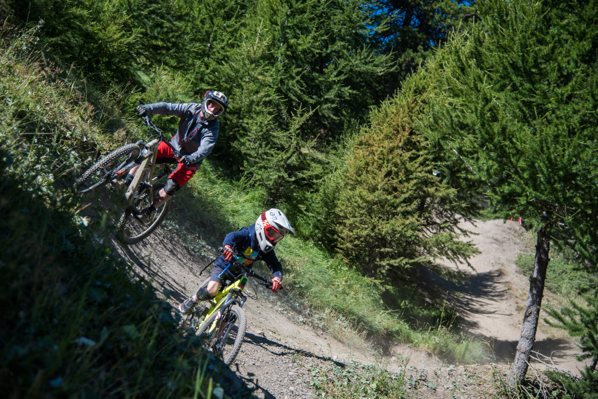 Parcours DH Family Ride Risoul