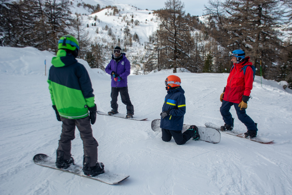 we snowboard school