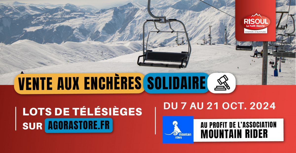 vente aux enchères - mountain riders