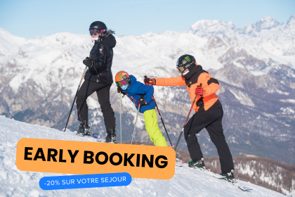 Early booking -20 % sur votre séjour à Risoul 